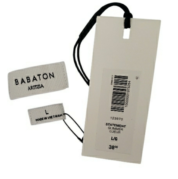 NWT Aritzia Babaton Statement Tube Top glimmer- L - Picture 4 of 4